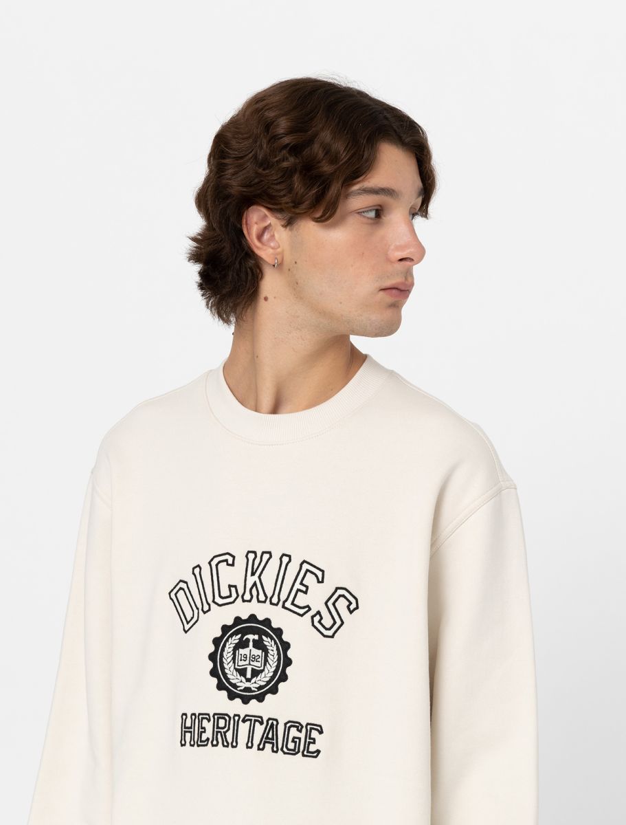 Dickies Oxfort sweatshirt whitecap gray - Shop-Tetuan
