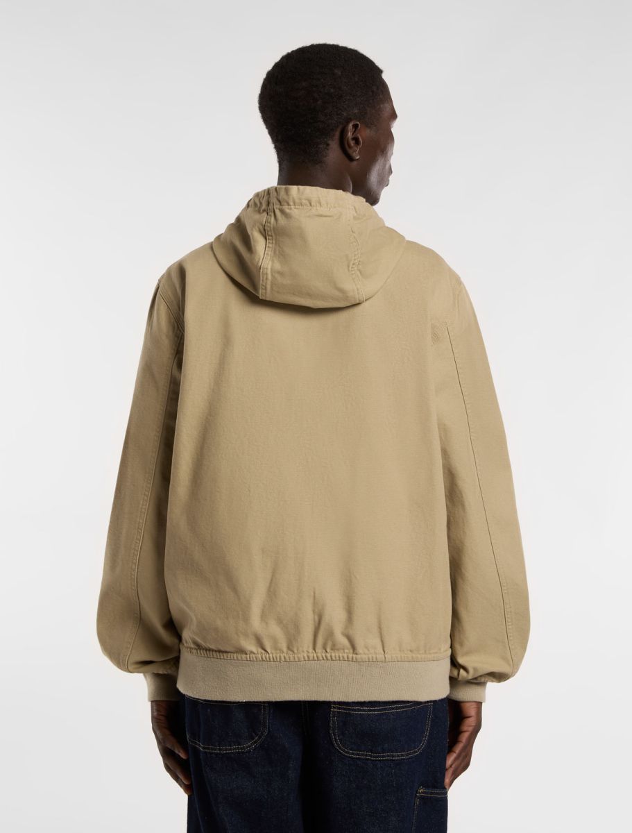 Dickies Duck Canvas Unlined Hooded Jacket desert sand - Shop-Tetuan