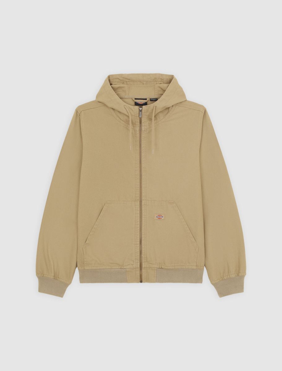 Dickies Duck Canvas Unlined Hooded Jacket desert sand - Shop-Tetuan