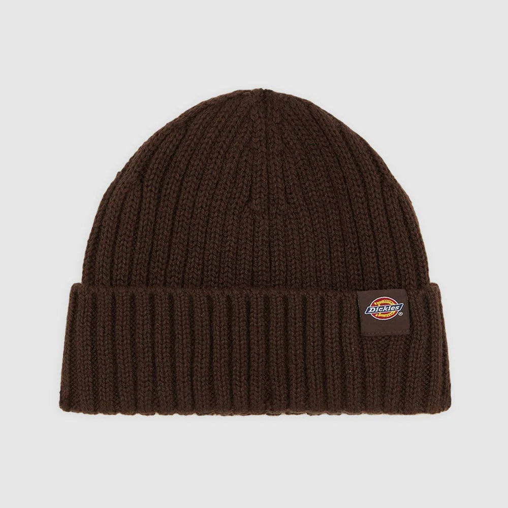 Dickies Lockwood Beanie Hat chocolate brown - Shop-Tetuan