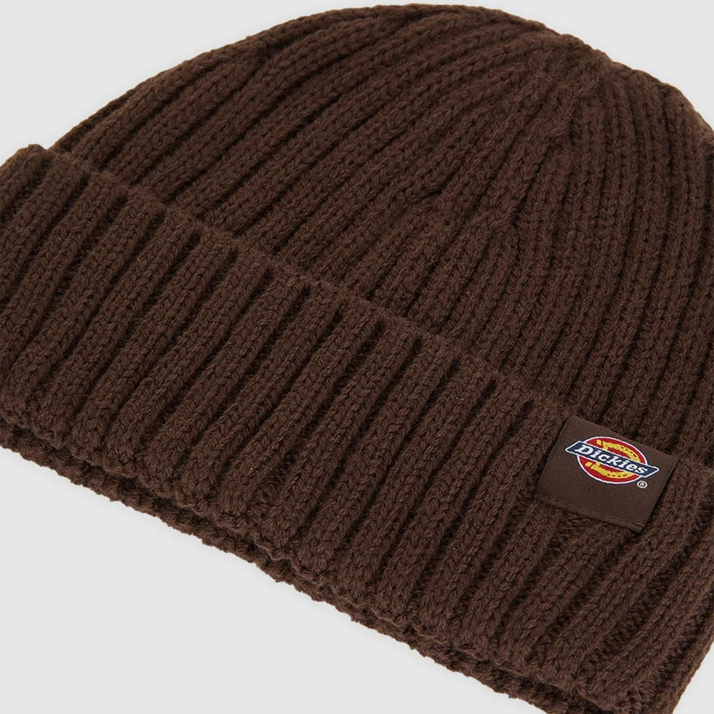 Dickies Lockwood Beanie Hat chocolate brown - Shop-Tetuan