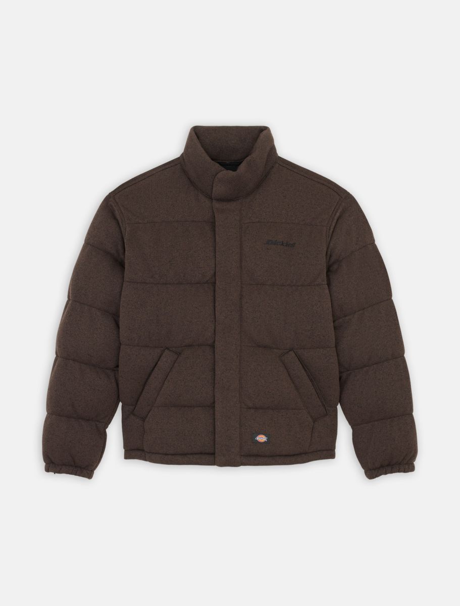 Dickies Baker Puffer Jacket brown - Shop-Tetuan