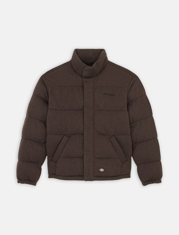Dickies Baker Puffer Jacket brown - Shop-Tetuan