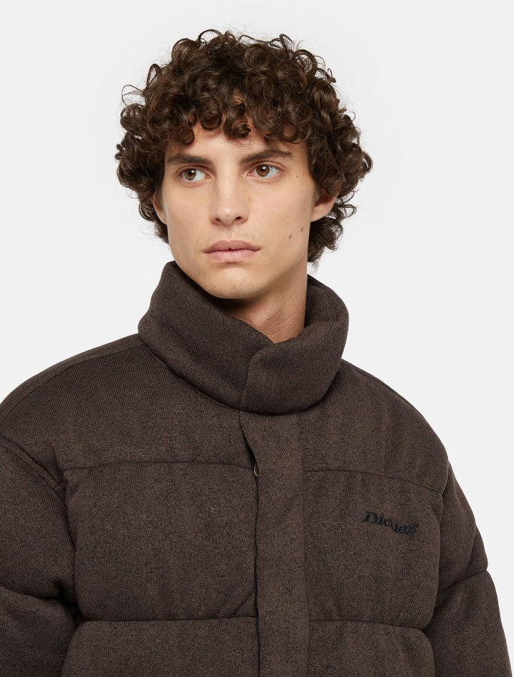 Dickies Baker Puffer Jacket brown - Shop-Tetuan