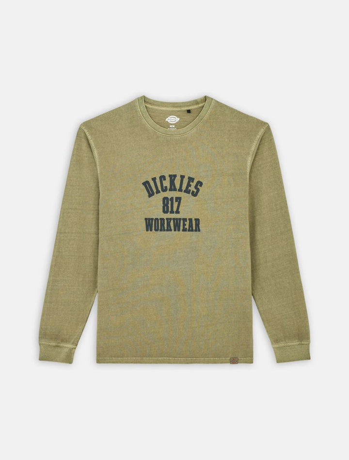 Dickies 817 l/s tee military green - Shop-Tetuan