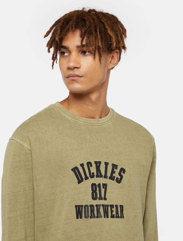 Dickies 817 l/s tee military green - Shop-Tetuan