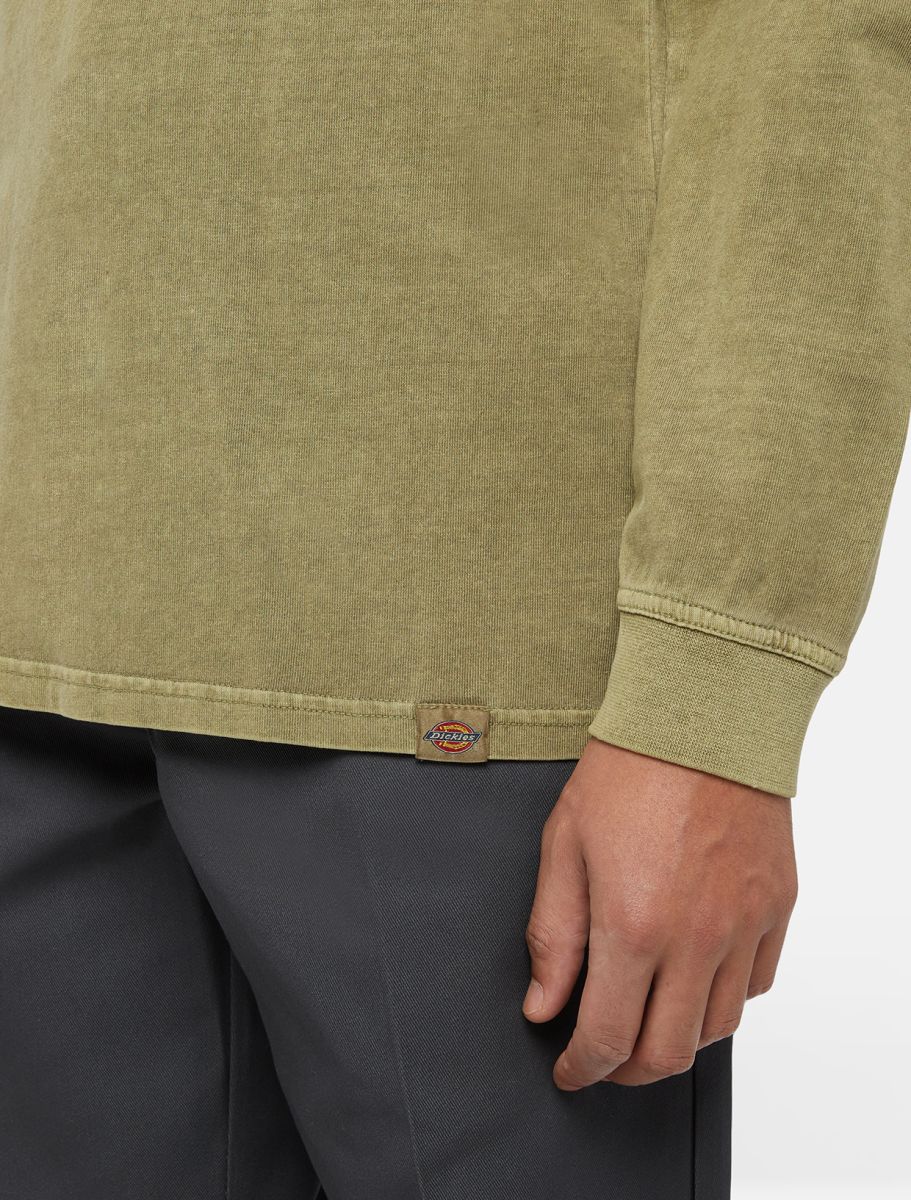 Dickies 817 l/s tee military green - Shop-Tetuan