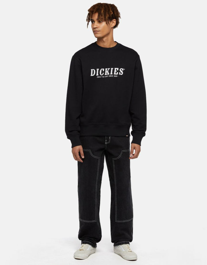 Dickies Script Sweatshirt black - Shop-Tetuan