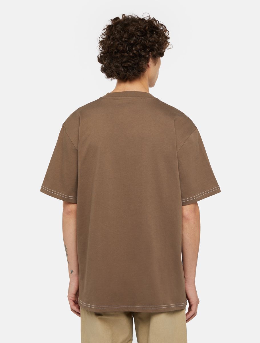 Dickies Philipsburg tee brown - Shop-Tetuan