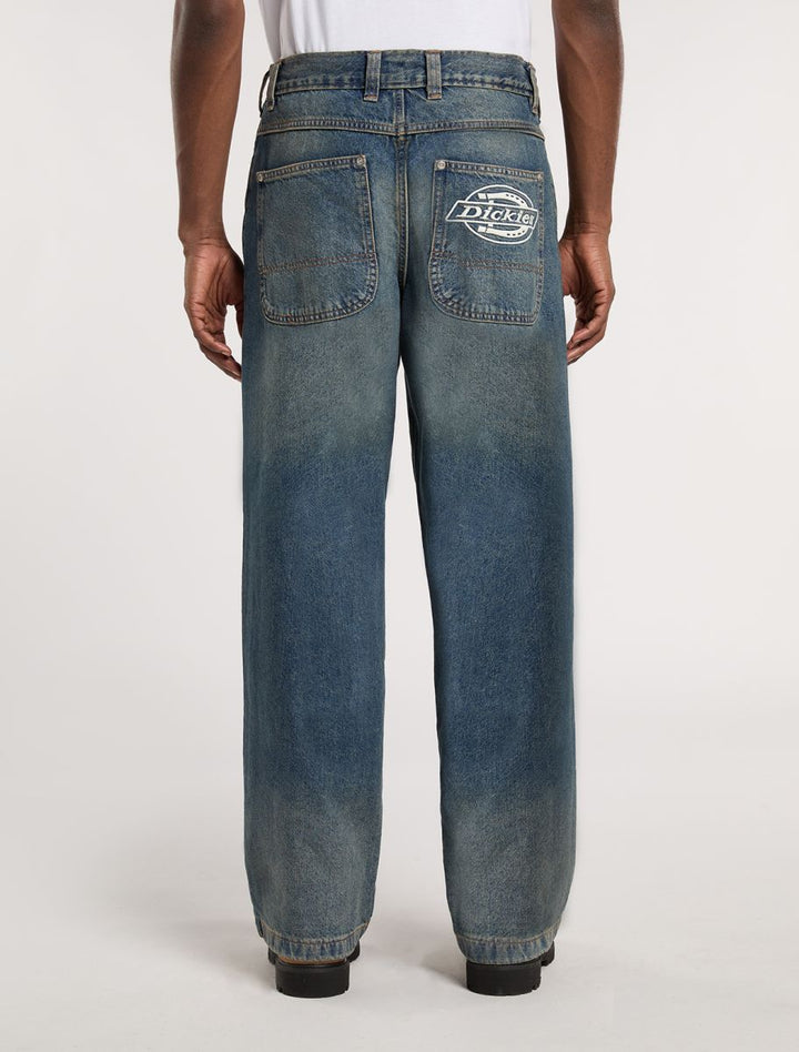 Dickies Hilham Denim Khaki TNTD blue - Shop-Tetuan