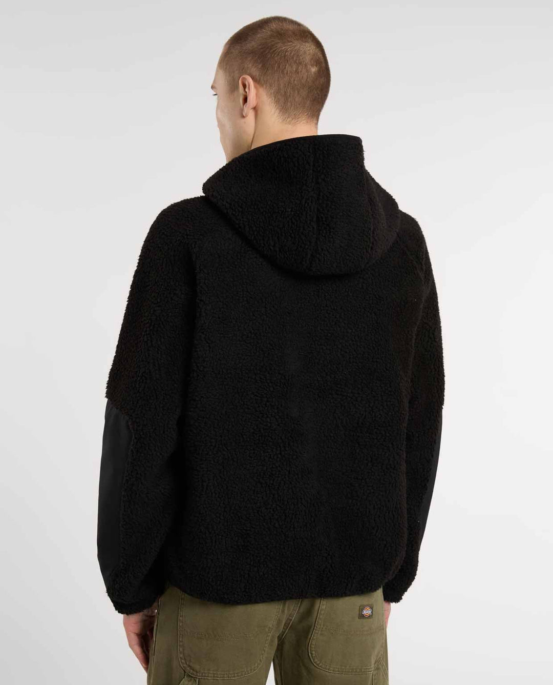 Dickies Central High Pile Hooded Fleece black