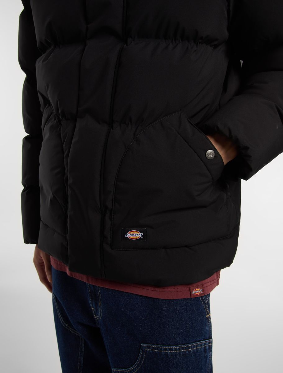 Dickies Eagleville Hooded Puffer Jacket black