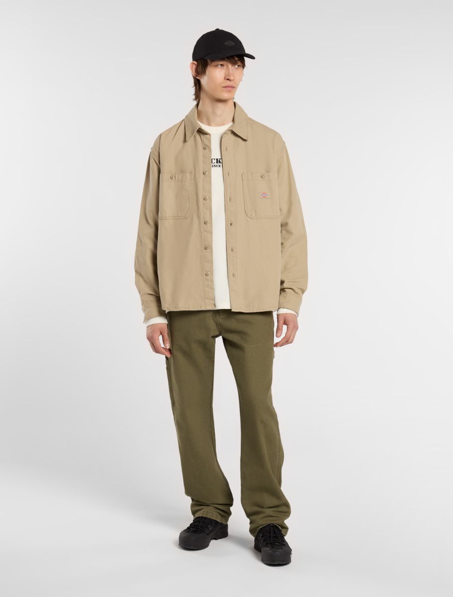 Dickies Canvas Shirt desert sand - Shop-Tetuan