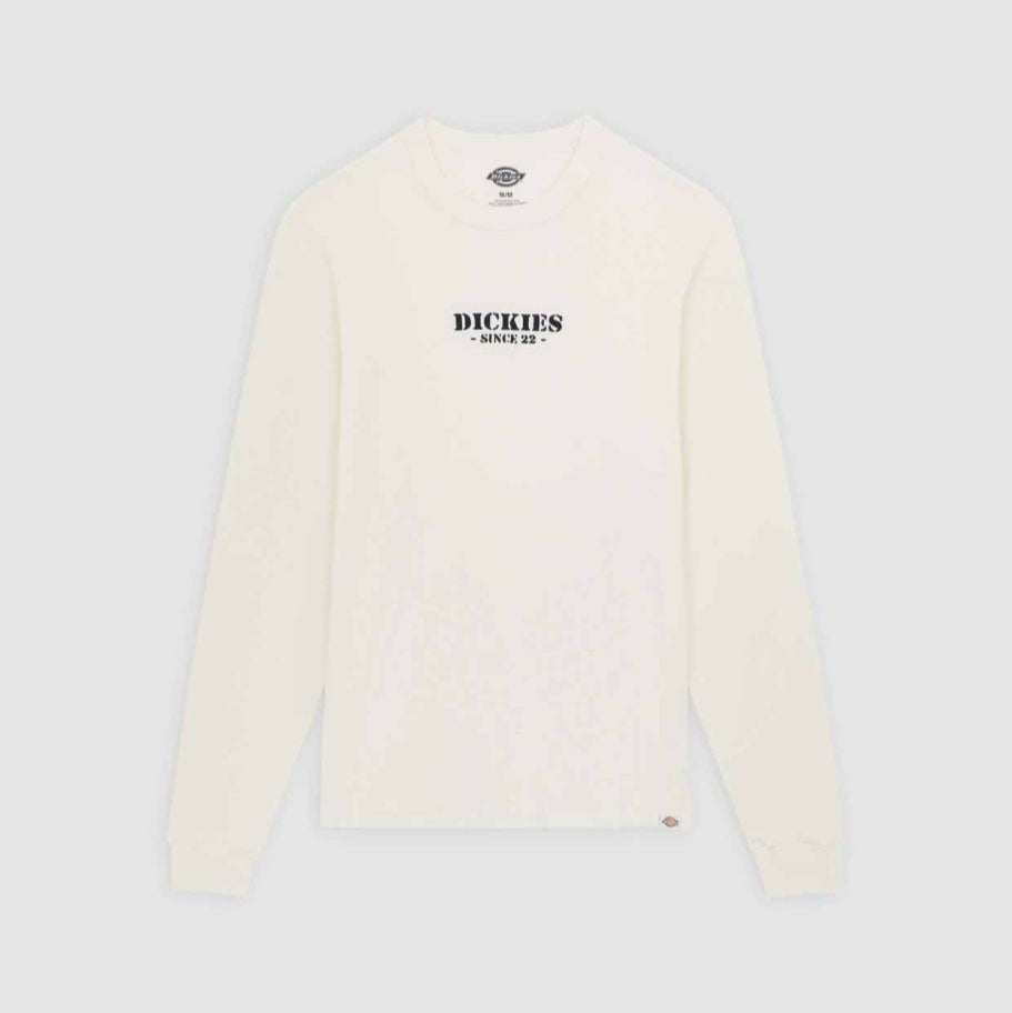 Dickies Heavy weight waffle long sleeve t-shirt beige - Shop-Tetuan