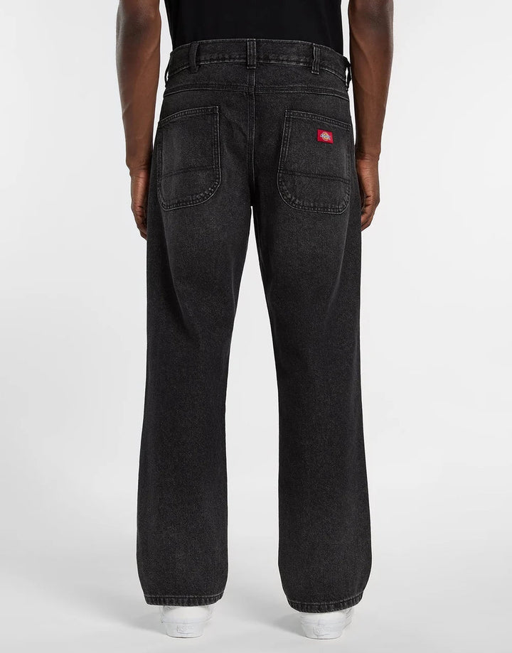 Dickies 954 Relaxed Straight Work jeans black wash faded