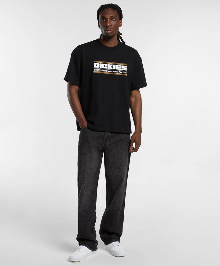Dickies 954 Relaxed Straight Work jeans black wash faded