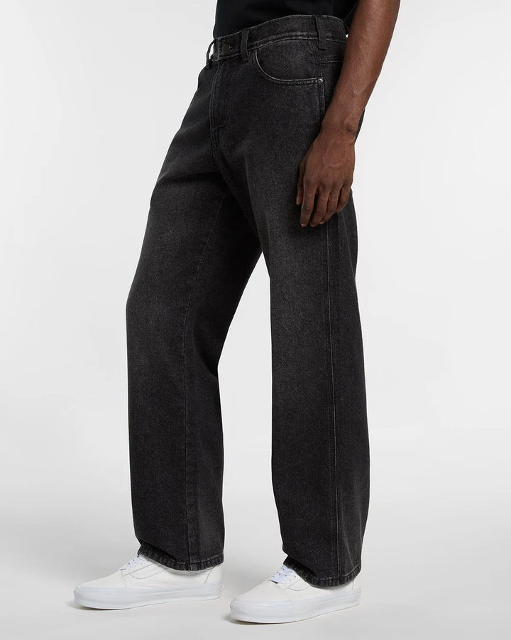 Dickies 954 Relaxed Straight Work jeans black wash faded