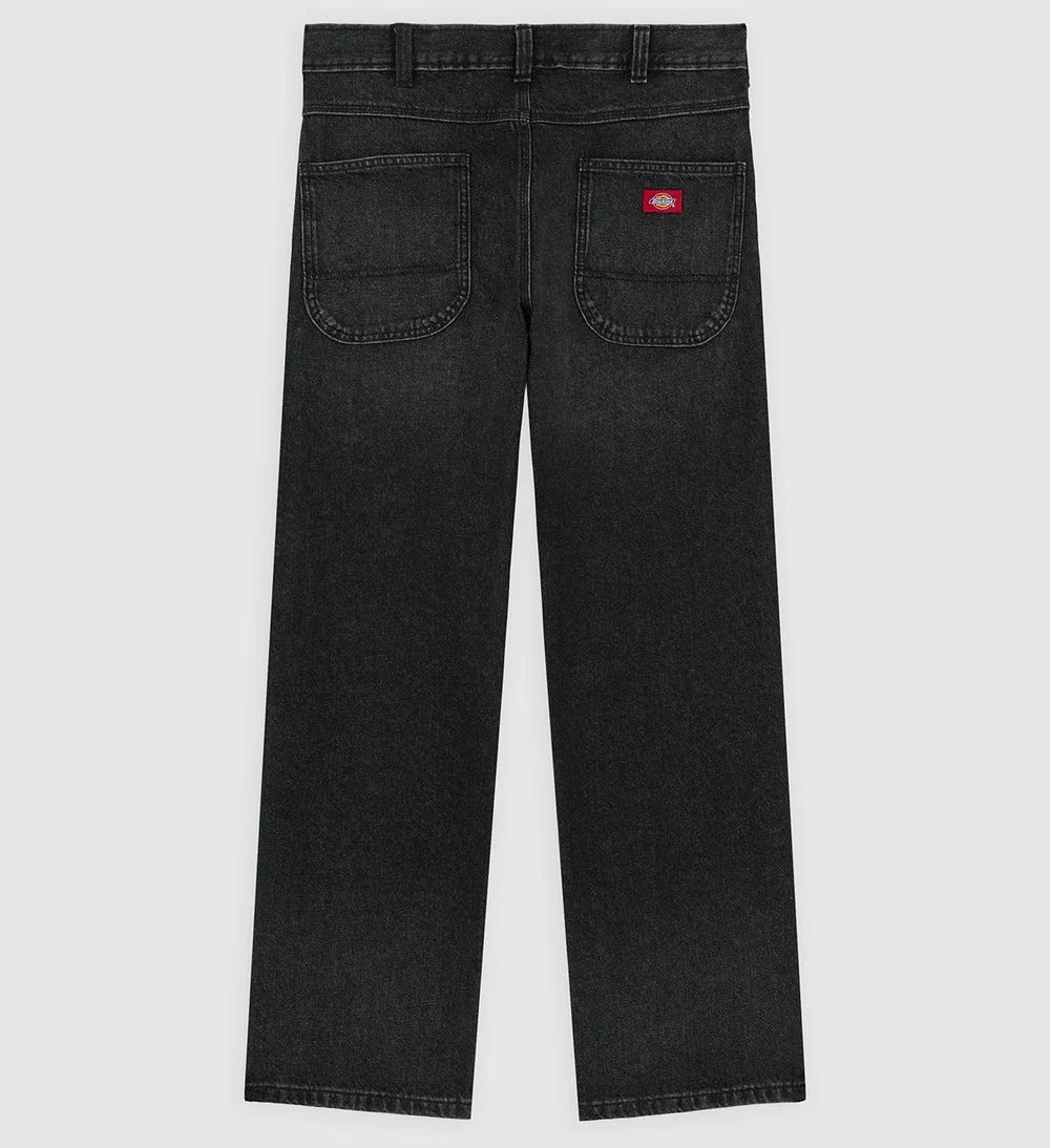 Dickies 954 Relaxed Straight Work jeans black wash faded