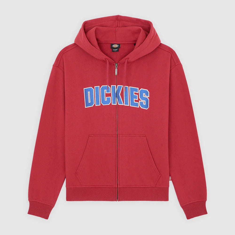 Dickies Aitkin Zip Pullover Hoodie garnet