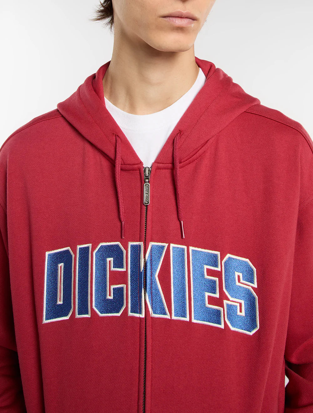 Dickies Aitkin Zip Pullover Hoodie garnet