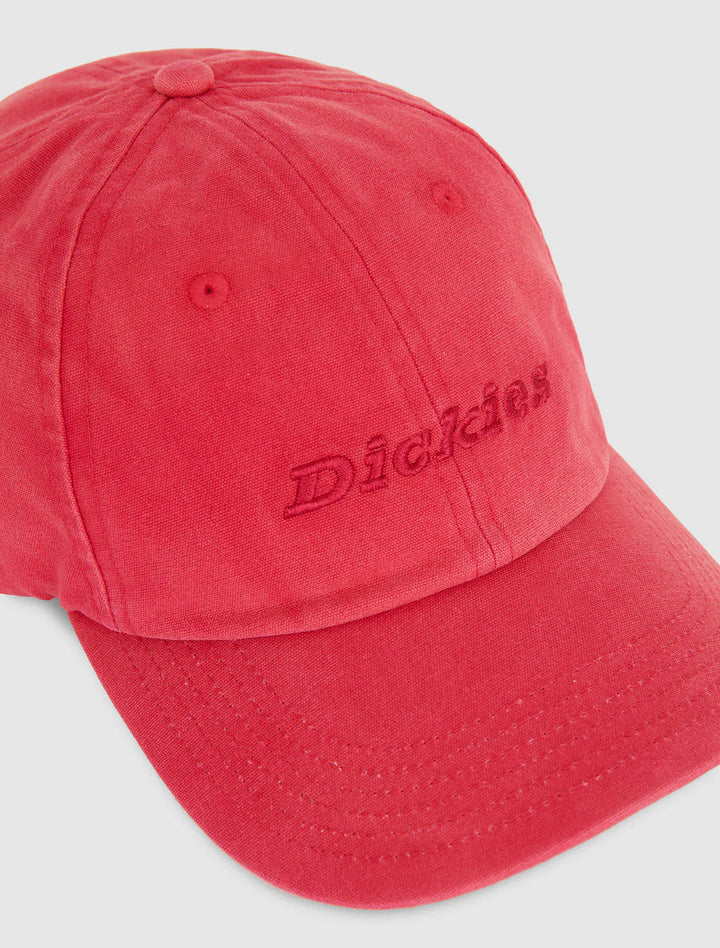 Dickies Middlefield Washed Dad cap garnet - Shop-Tetuan