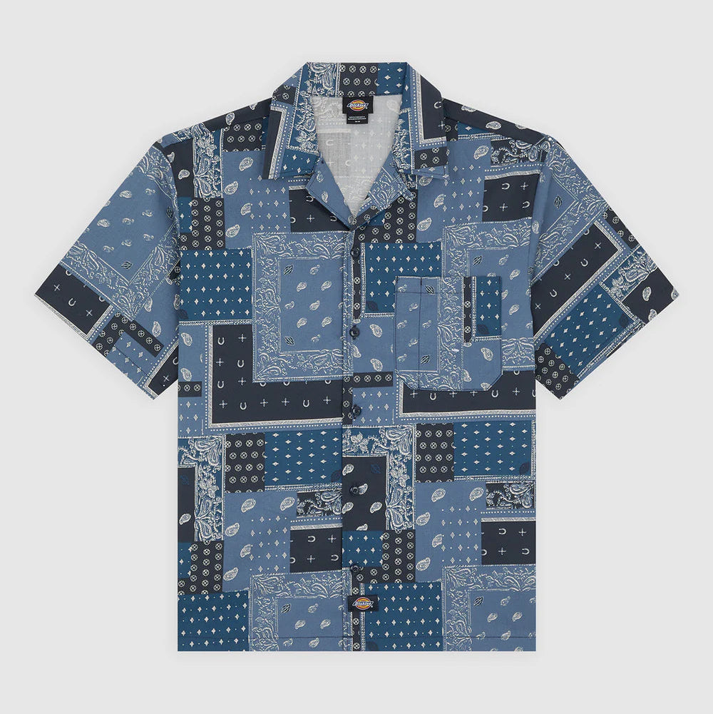 Dickies Glandorf Short Sleeve shirt dynamic blue - Shop-Tetuan