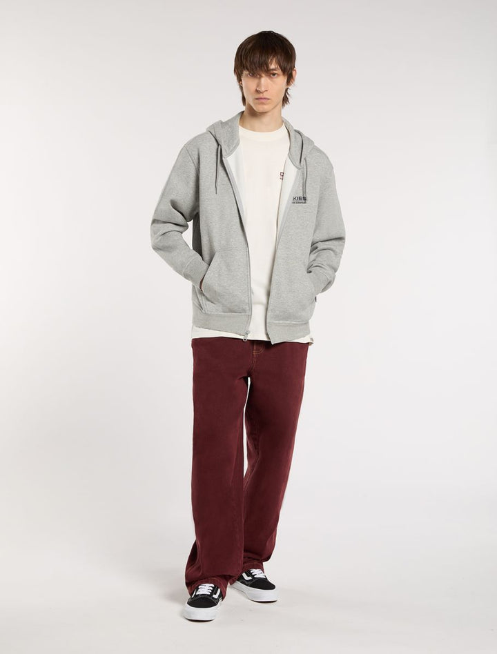 Dickies Bolivar full-zip hoodie grey melange