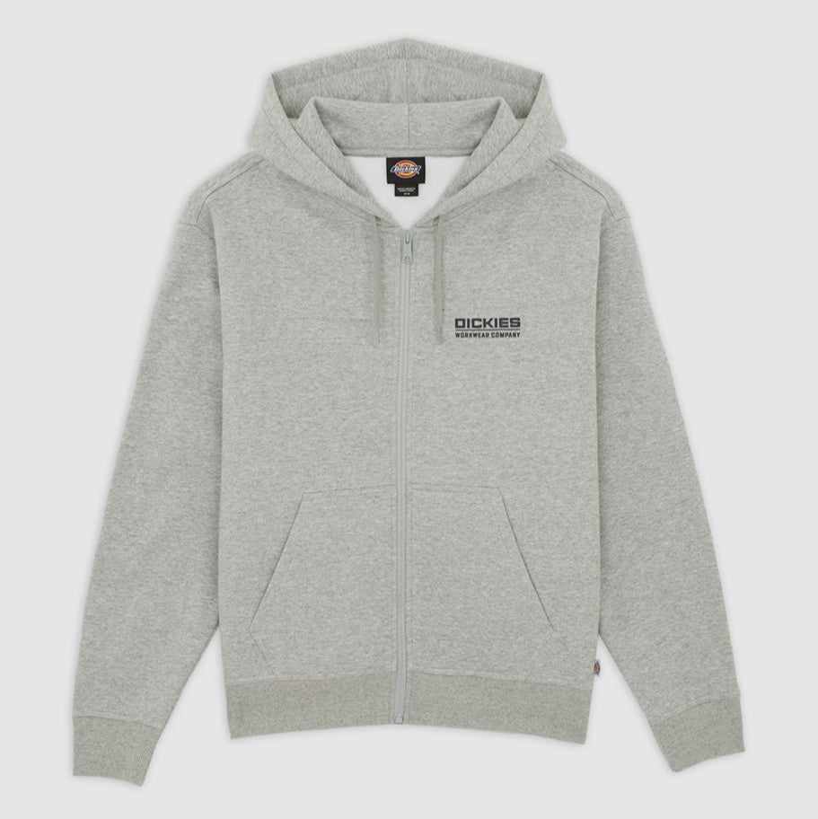 Dickies Bolivar full-zip hoodie grey melange