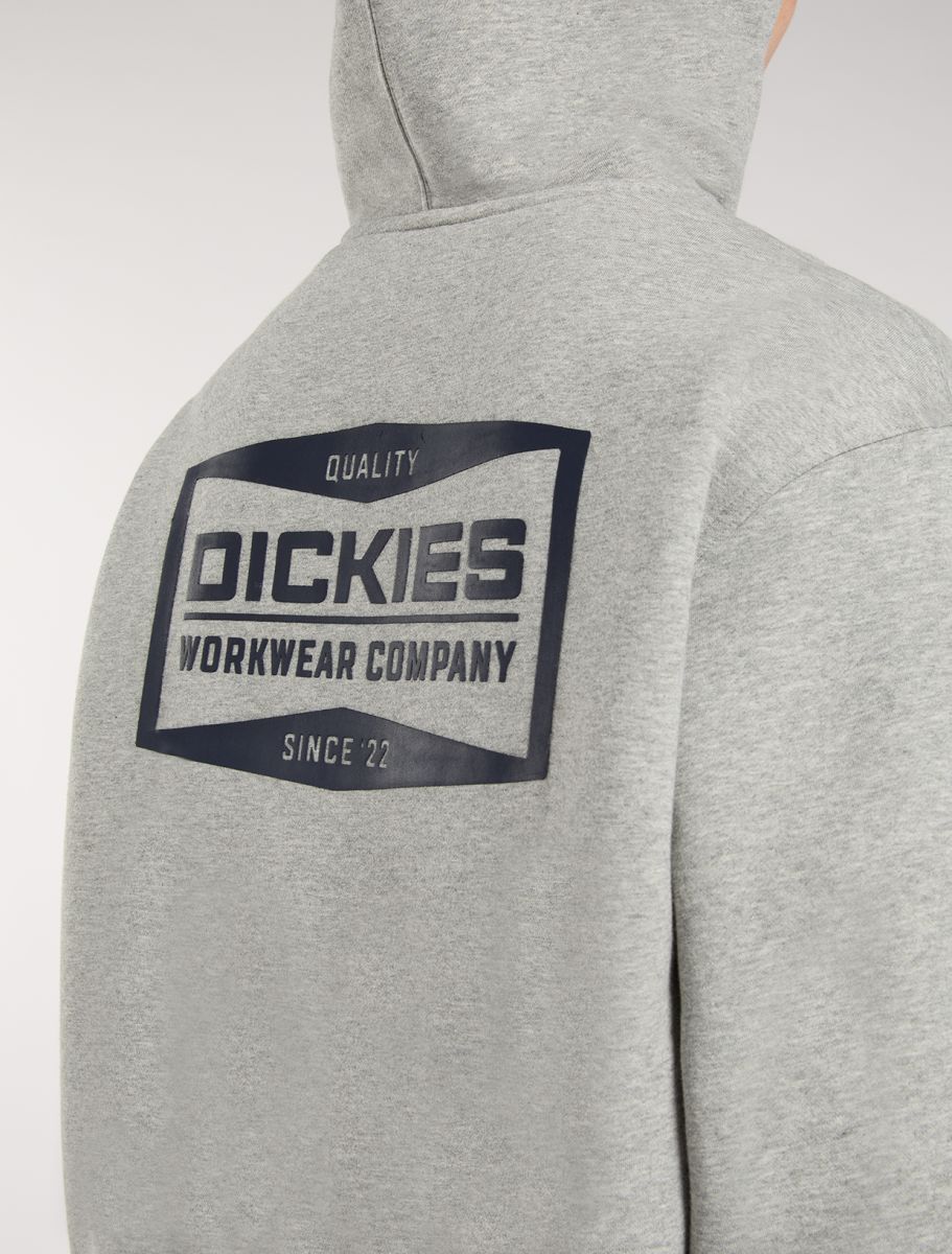 Dickies Bolivar full-zip hoodie grey melange