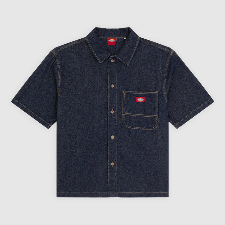 Dickies Denim short sleeve shirt rinsed - Shop-Tetuan