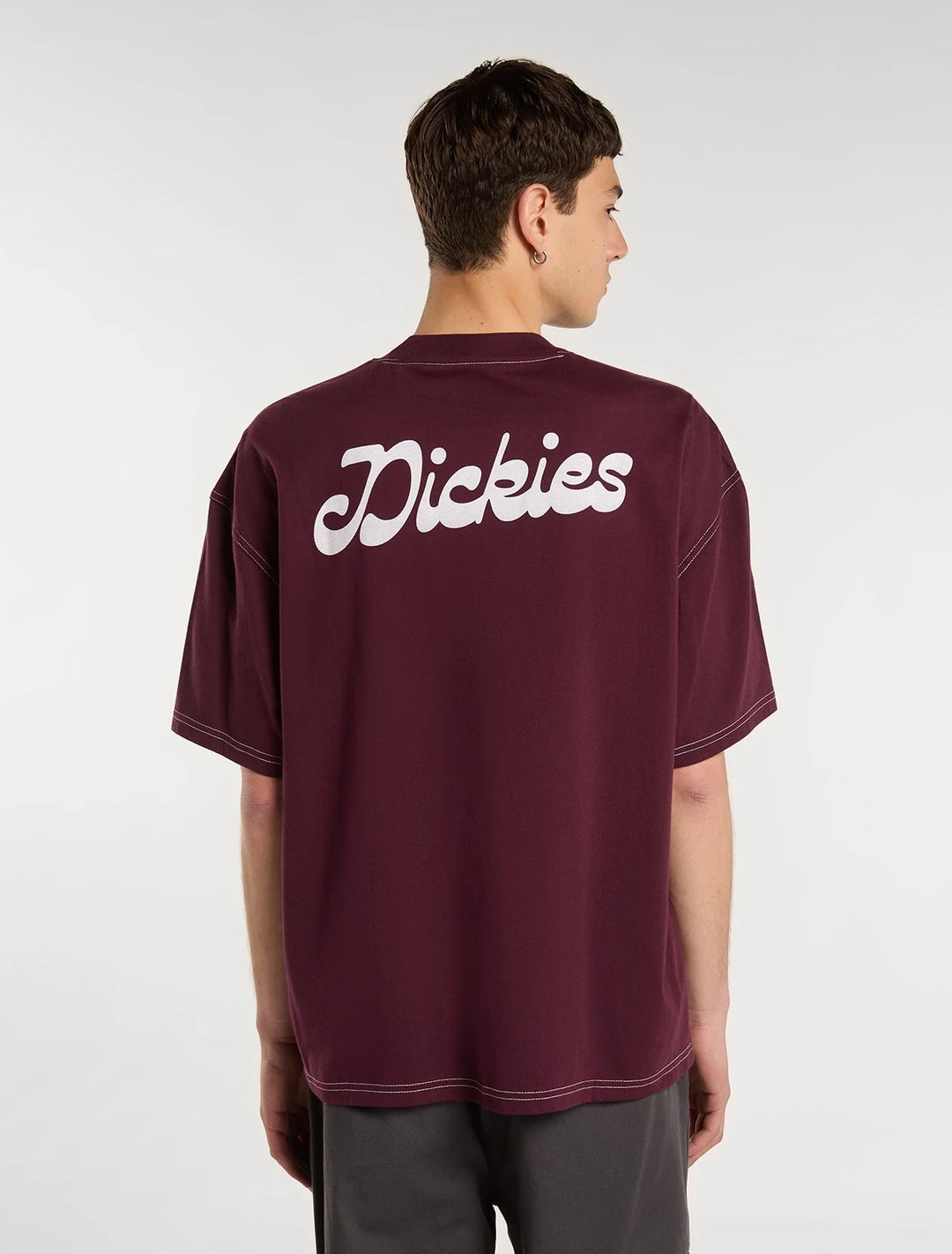 Dickies Cornville Midweight tee maroon