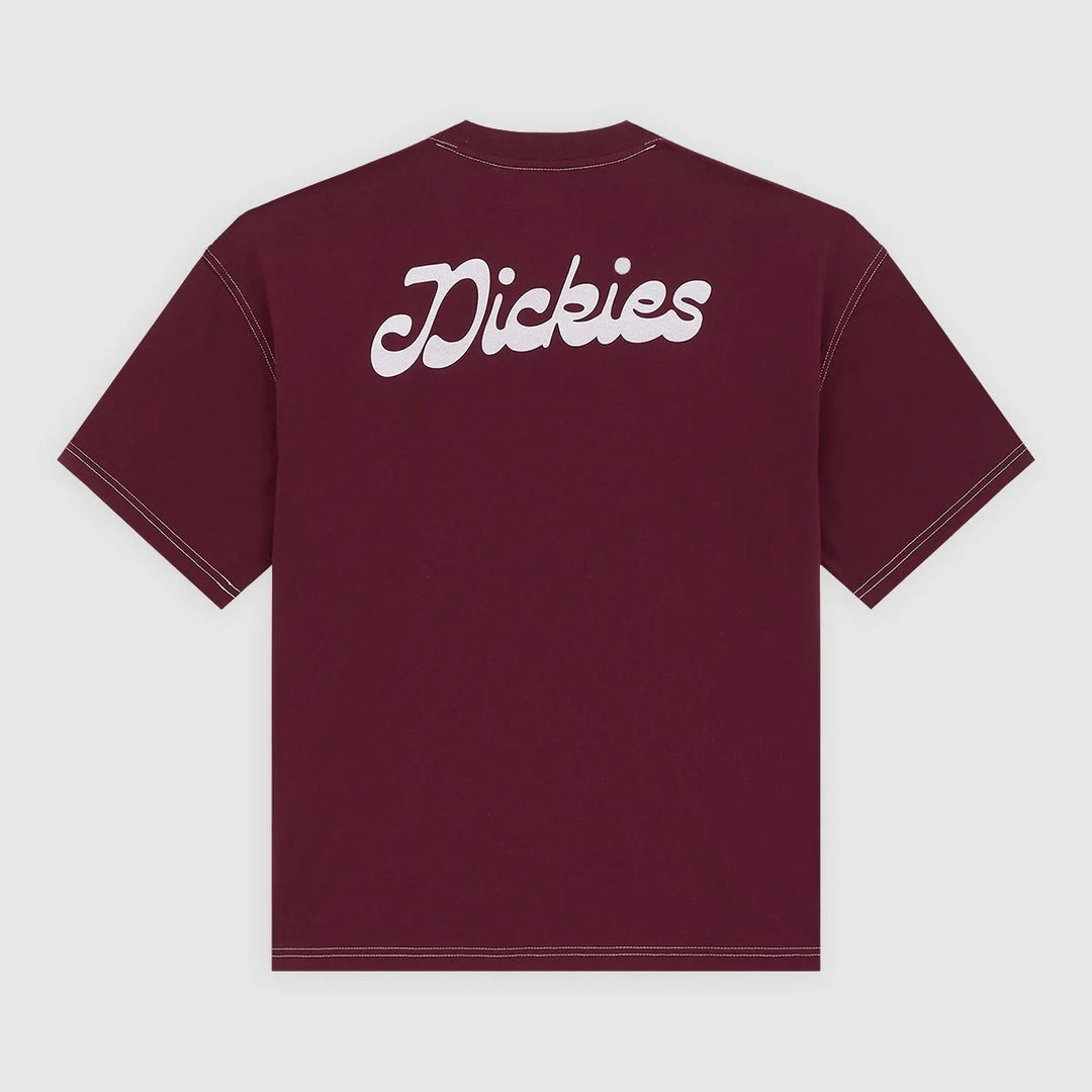 Dickies Cornville Midweight tee maroon