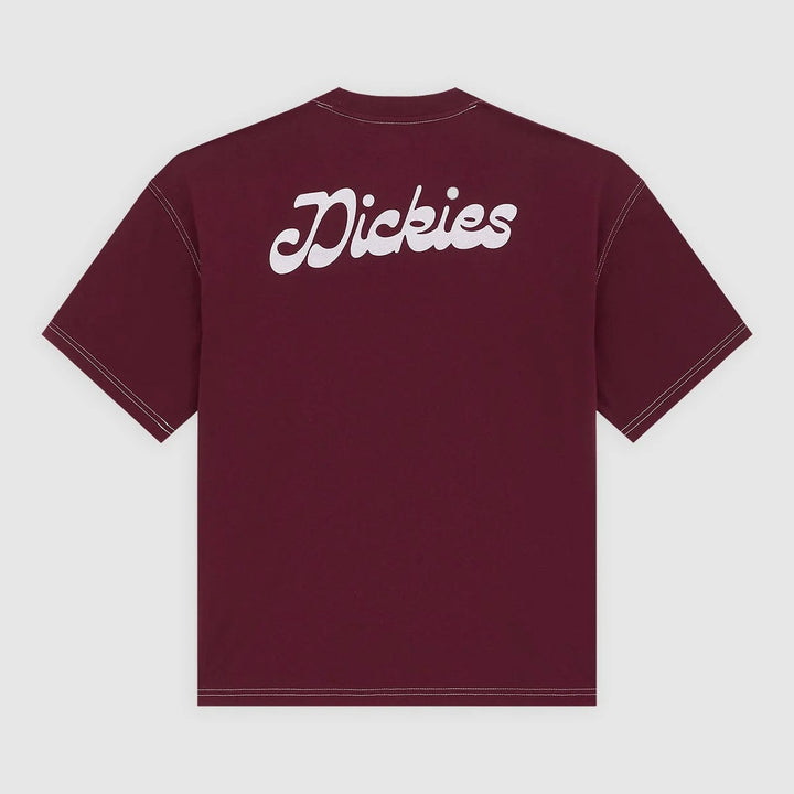 Dickies Cornville Midweight tee maroon