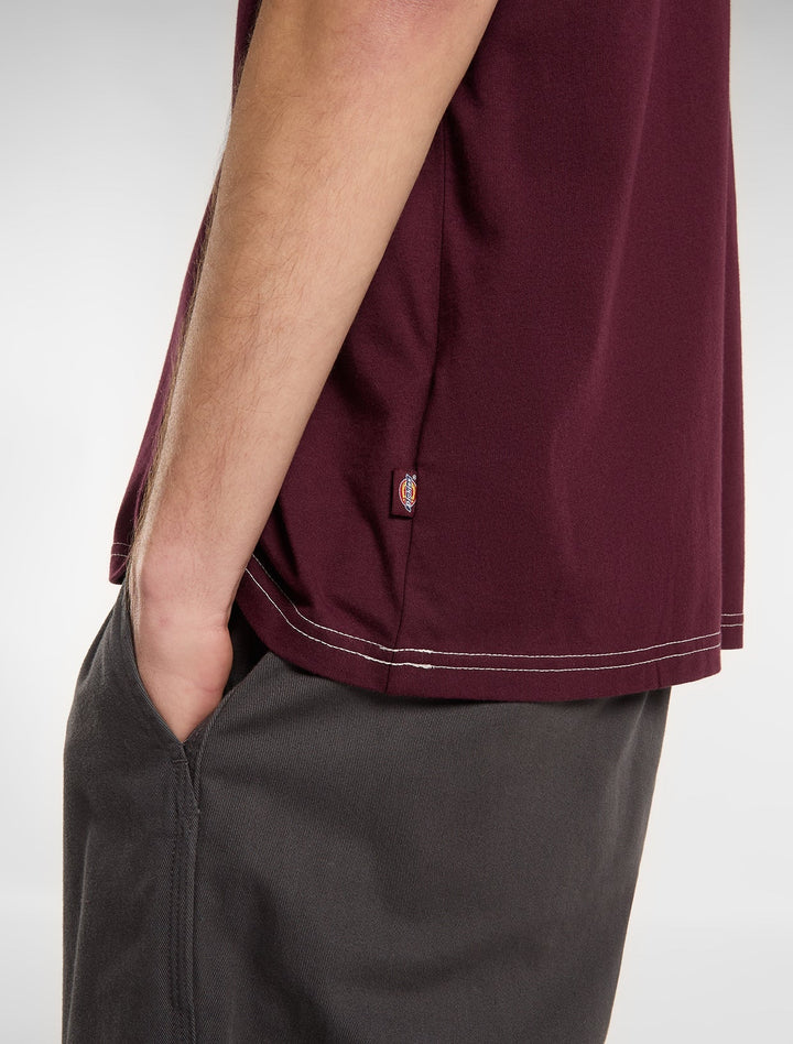 Dickies Cornville Midweight tee maroon