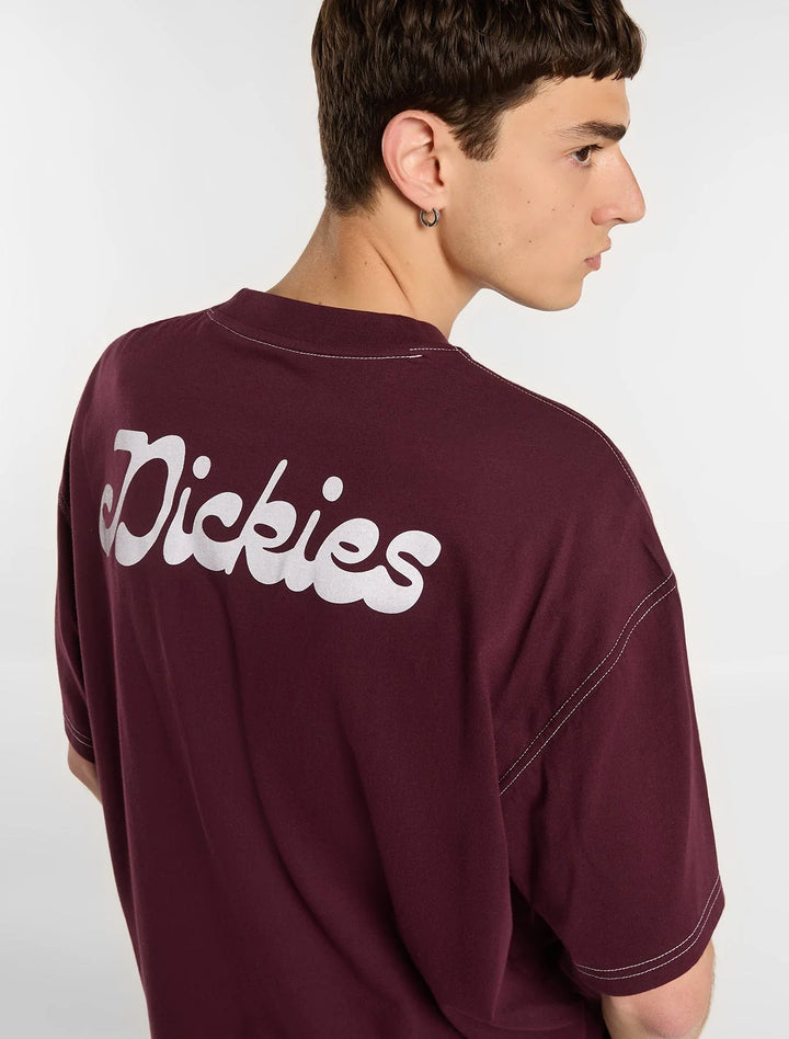 Dickies Cornville Midweight tee maroon