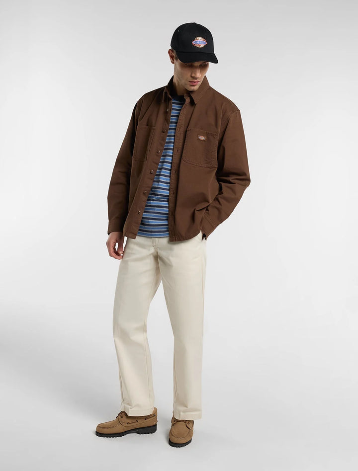 Dickies 247 Garment Dyed Work Shirt timber brown