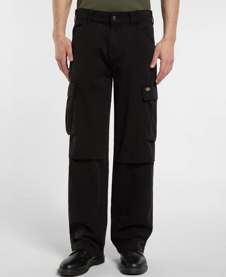 Dickies 247 loose straight garment dyed cargo pant black