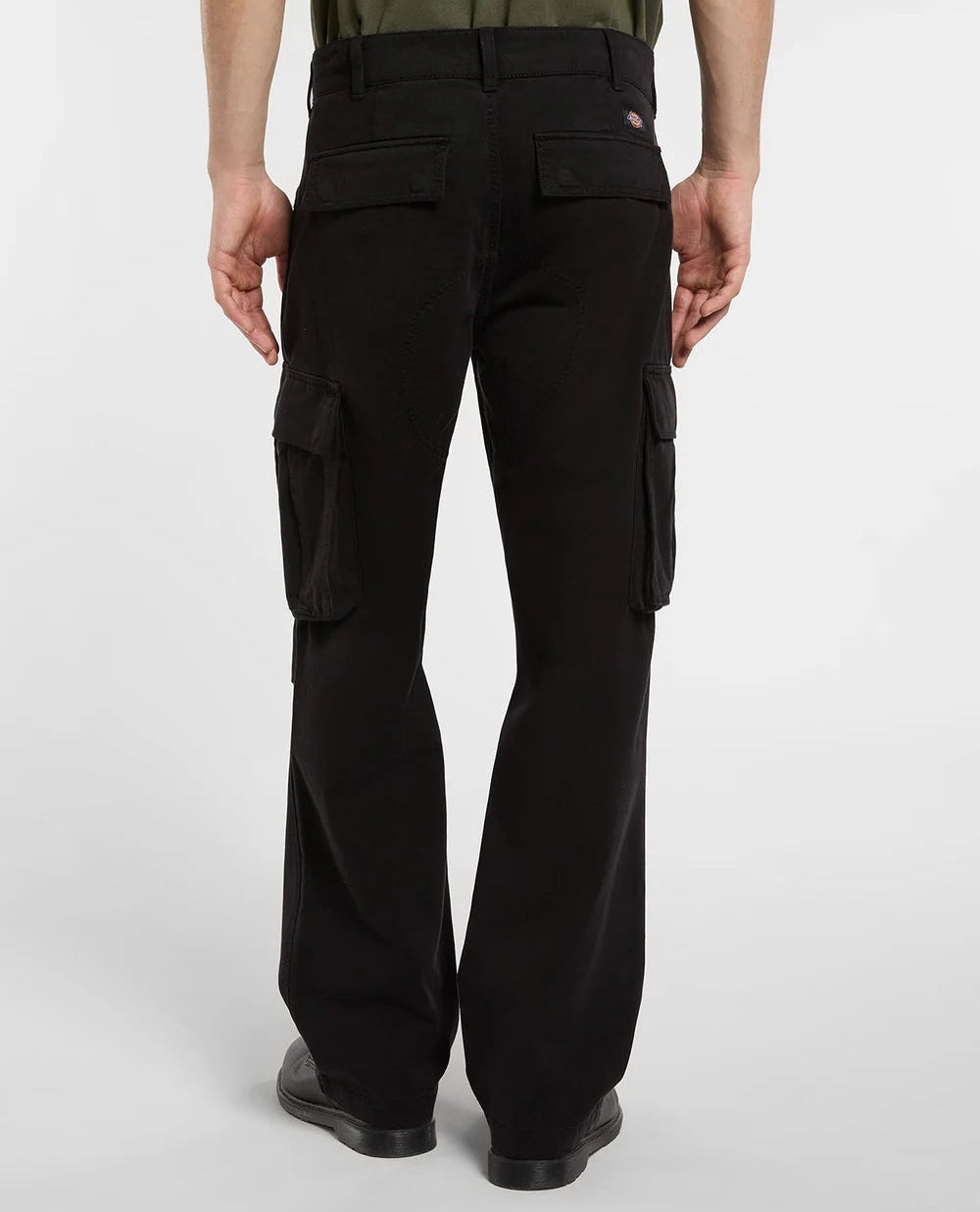 Dickies 247 loose straight garment dyed cargo pant black