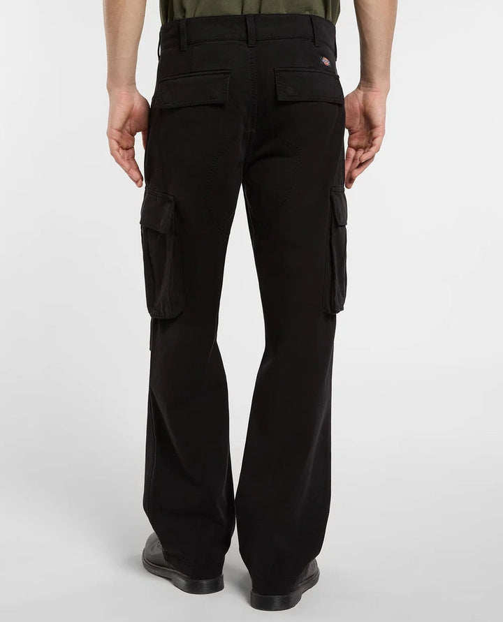 Dickies 247 loose straight garment dyed cargo pant black