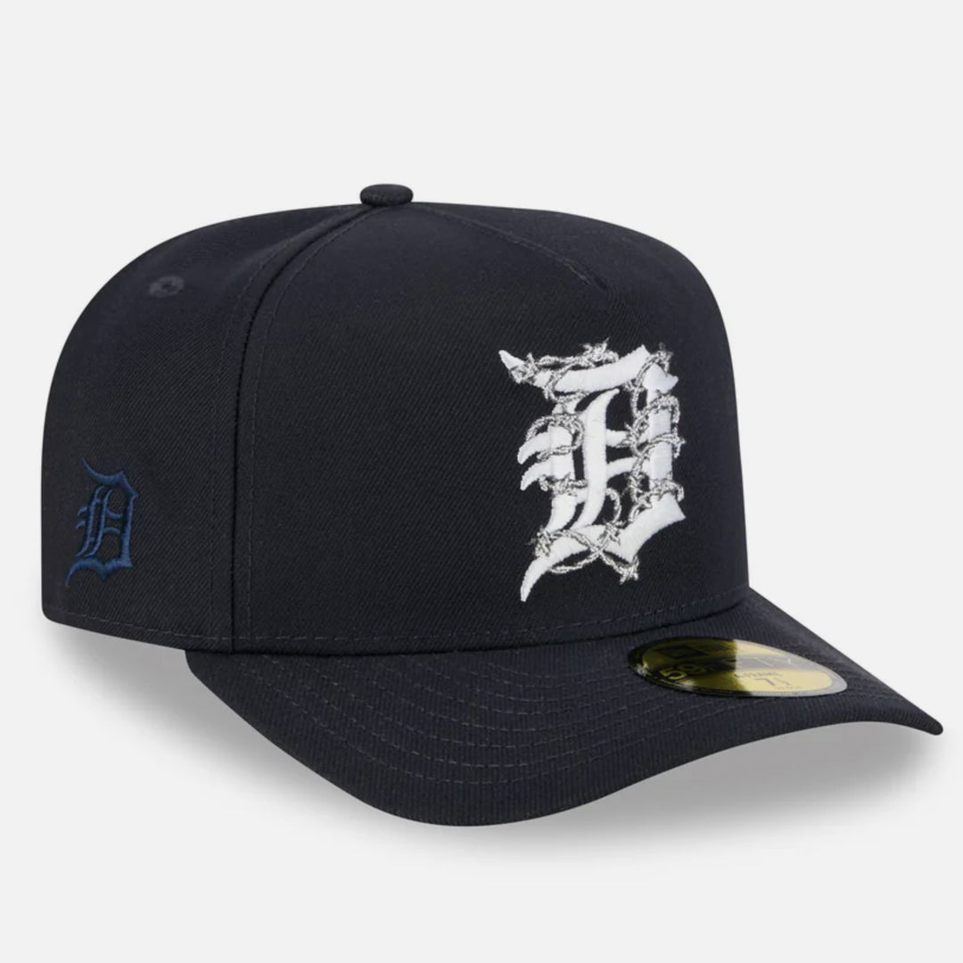 New Era Barbed Wire 59FIFTY A-Frame D Tigers navy