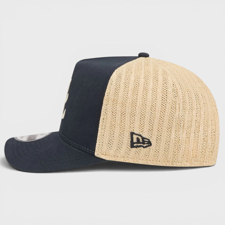 New Era Grained 9Fifty A-Frame A Braves navy/sand