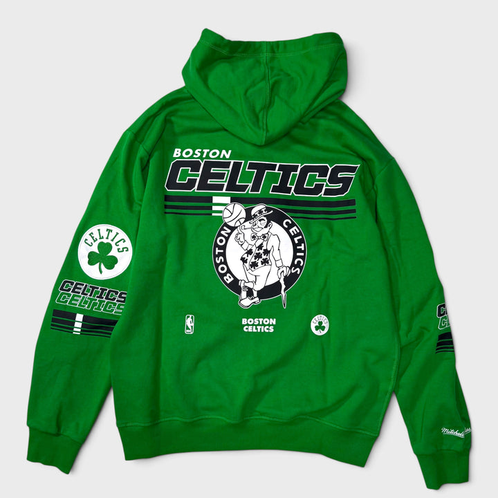 Mitchell &amp; Ness Triple Check Courtside Fleece B Celtics green