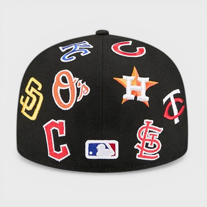 New Era MLB Allover 59Fifty black - Shop-Tetuan