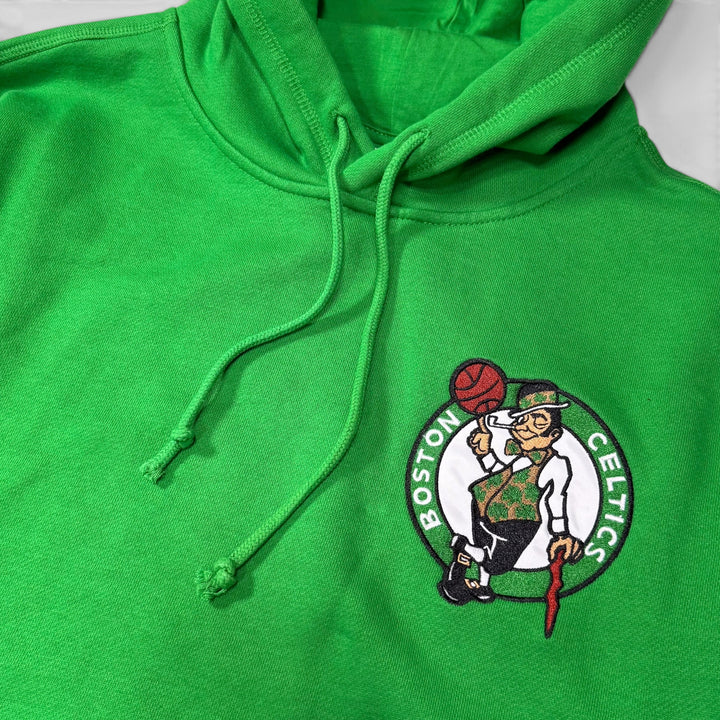 Mitchell &amp; Ness Triple Check Courtside Fleece B Celtics green