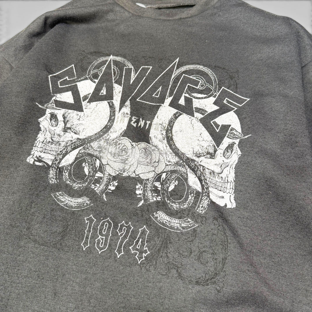 Savage 1974 Vintage college black M - Shop-Tetuan