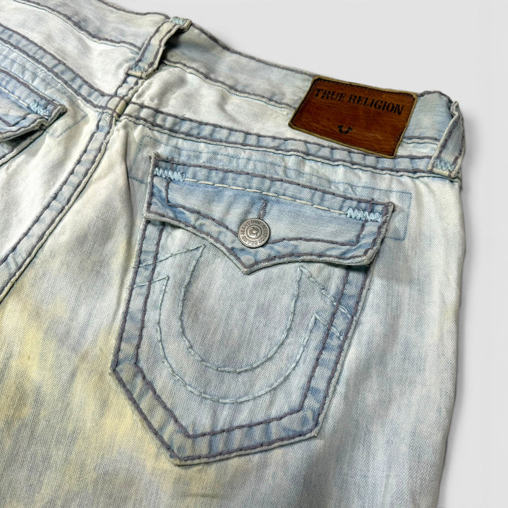 True Religion Ricky Relaxed Straight jeans distressed 38