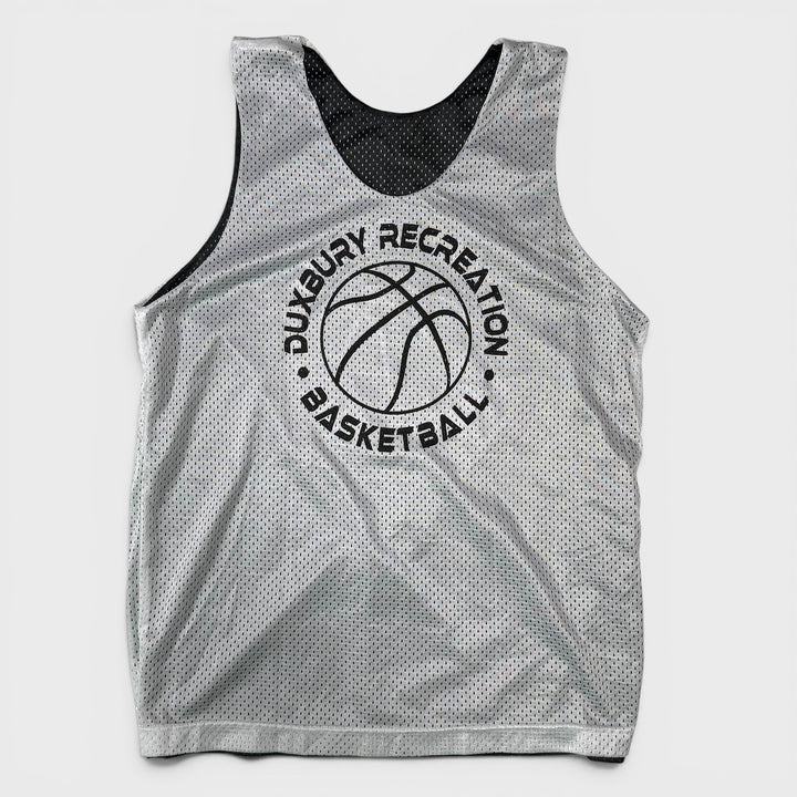A4 Duxbury Recreation Basketball Reversible jersey black/white S - Shop-Tetuan