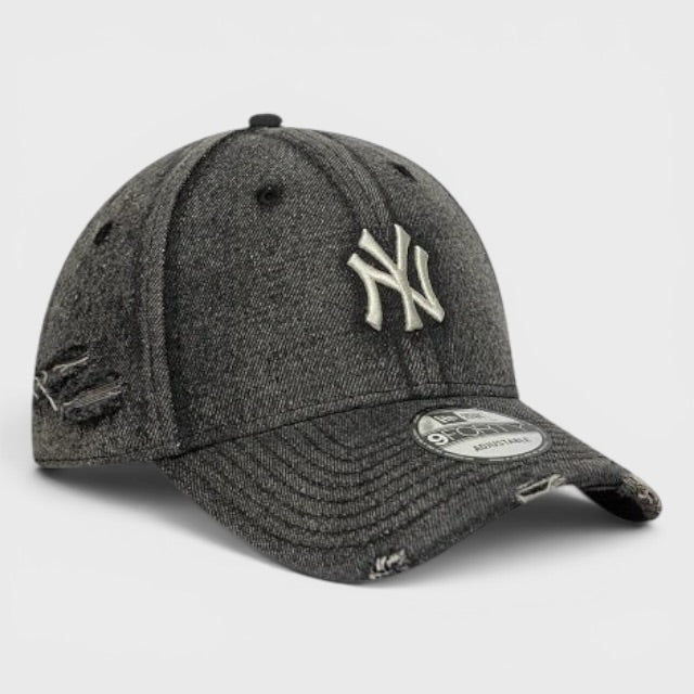 New Era MLB 9Forty NY Yankees acid wash denim - Shop-Tetuan
