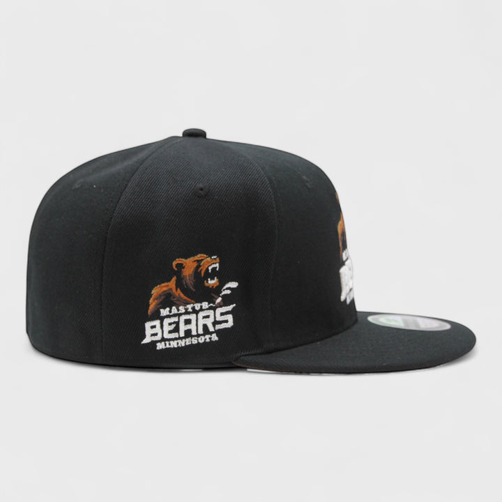 Naughty League Minnesota Masturbears fitted black/brown - Shop-Tetuan