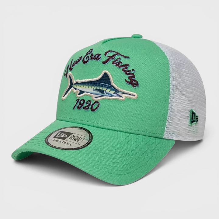 New Era Fishing 9Forty A-Frame Trucker open green - Shop-Tetuan